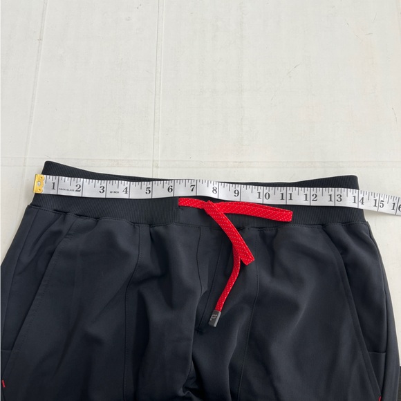 Fabletics Black Joggers with Red Accents - Picture 5 of 11